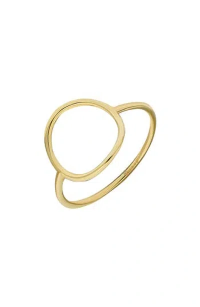 Bony Levy 14k Gold Circular Stacking Ring