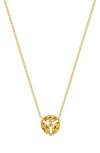 Bony Levy 14k Gold Cluster Pendant Necklace In 14k Yellow Gold Citrine