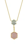 Bony Levy 14k Gold Color Amethyst Pendant Necklace In Gold
