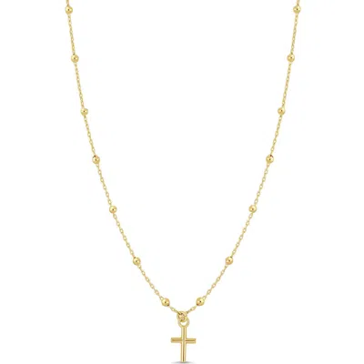 Bony Levy 14k Gold Cross Pendant Necklace In 14ky