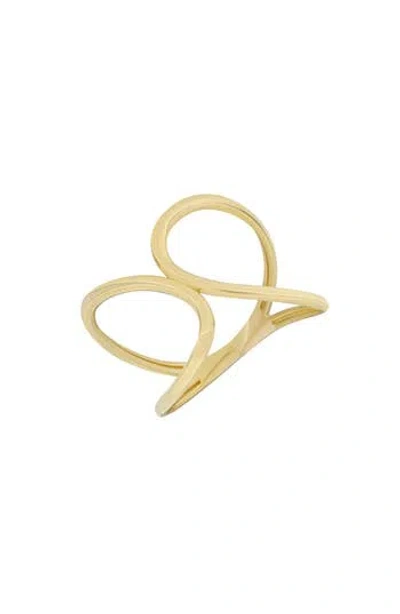 Bony Levy 14k Gold Crossover Ring