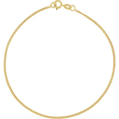 Bony Levy 14k Gold Curb Chain Bracelet