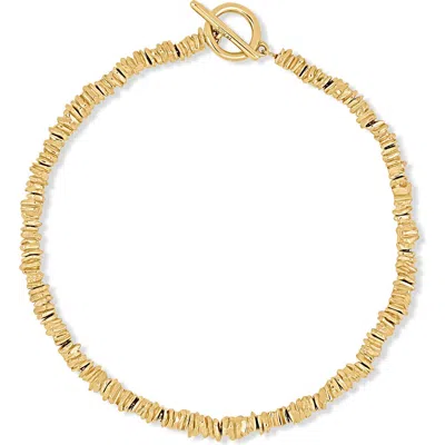 Bony Levy 14k Gold Flat Beaded Line Bracelet In 14k Yellow Gold