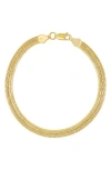 Bony Levy 14k Gold Flat Chain Bracelet In Gold