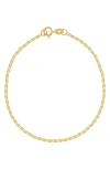 Bony Levy 14k Gold Flat Link Chain Bracelet In 14k Yellow Gold