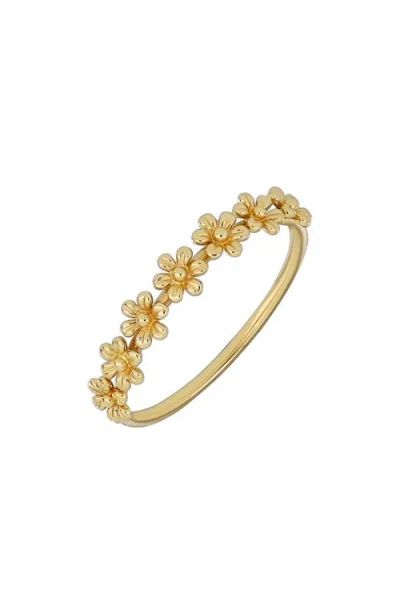 Bony Levy 14k Gold Flower Stackable Ring