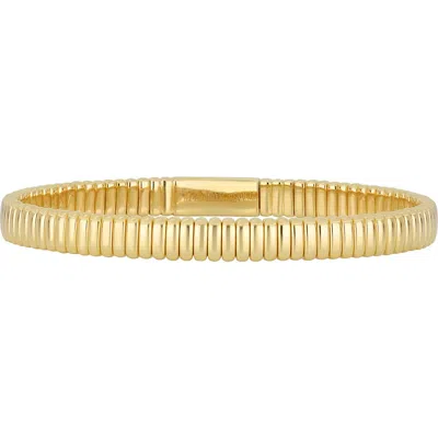 Bony Levy 14k Gold Fluted Bangle Bracelet