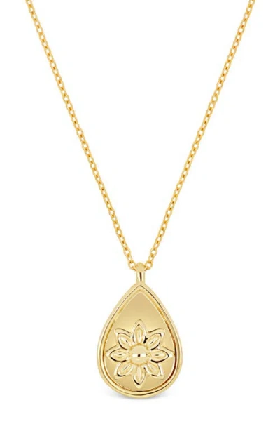 Bony Levy 14k Gold Getty Flower Pendant Necklace