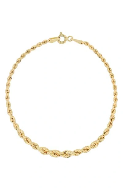Bony Levy 14k Gold Graduated Rope Bracelet