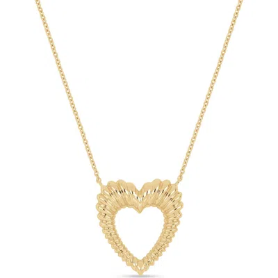 Bony Levy 14k Gold Heart Pendant Necklace In 14ky