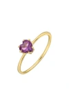 Bony Levy 14k Gold Heart Stone Ring