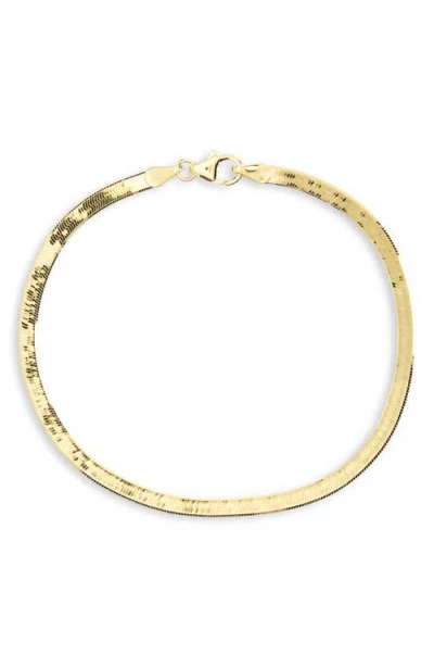 Bony Levy 14k Gold Herringbone Bracelet