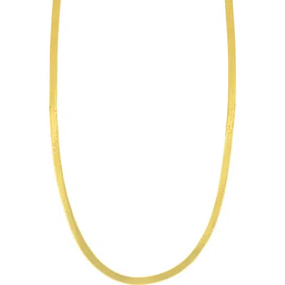 Bony Levy 14k Gold Herringbone Chain Necklace
