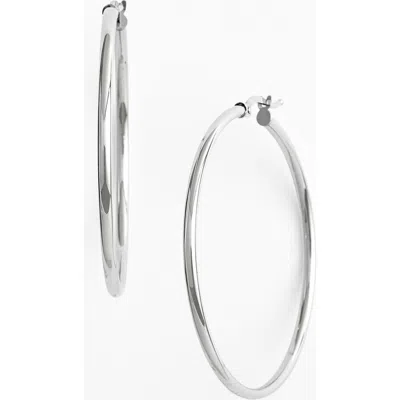 Bony Levy 14k Gold Hoop Earrings In Orange