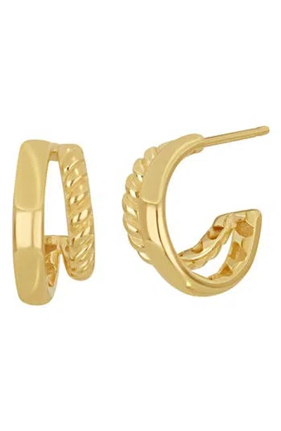 Bony Levy 14k Gold Huggie Hoop Earrings
