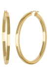Bony Levy 14k Gold Large Tube Hoop Earrings In 14k Yellow Gold