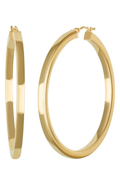 Bony Levy 14k Gold Large Tube Hoop Earrings In 14k Yellow Gold