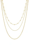 Bony Levy 14k Gold Layered Chain Necklace In 14k Yellow Gold