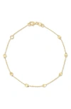 Bony Levy 14k Gold Line Bracelet In Gold