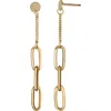 Bony Levy 14k Gold Linear Drop Earrings In Gold