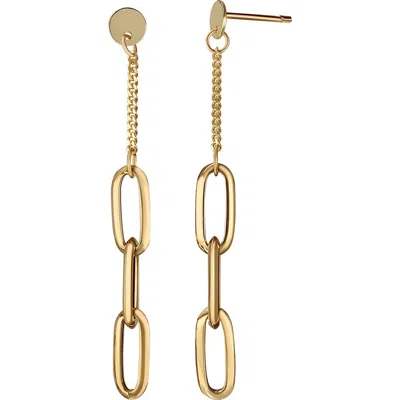 Bony Levy 14k Gold Linear Drop Earrings