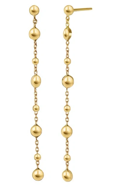 Bony Levy 14k Gold Linear Drop Earrings