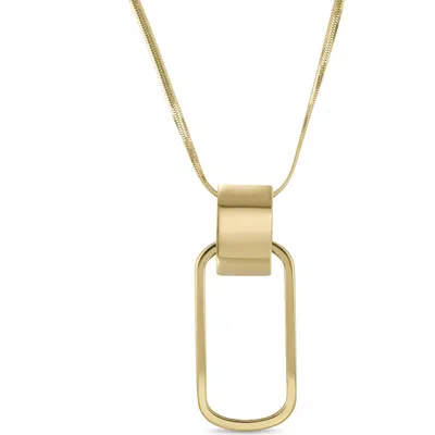 Bony Levy 14k Gold Link Pendant Necklace
