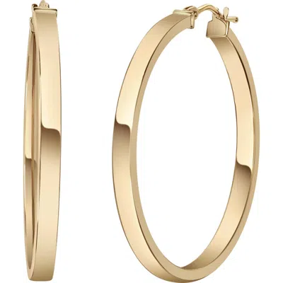Bony Levy 14k Gold Medium Square Tube Hoop Earrings In 14k Yellow Gold