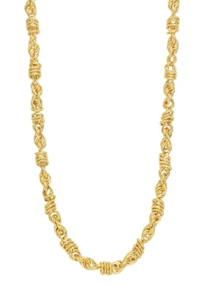 Bony Levy 14k Gold Mixed Chain Necklace