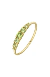 Bony Levy 14k Gold Multi-stone Ring In Green