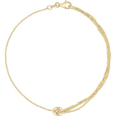 Bony Levy 14k Gold Multichain Bracelet