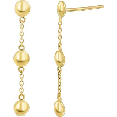 Bony Levy 14k Gold Mykonos Chain Drop Earrings In 14k Yellow Gold