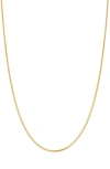 BONY LEVY BONY LEVY 14K GOLD OMEGA SNAKE CHAIN NECKLACE