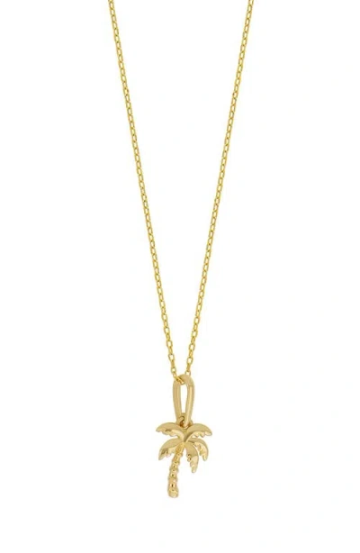 Bony Levy 14k Gold Palm Tree Pendant Necklace In 14k Yellow Gold