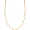 Bony Levy 14k Gold Paper Clip Chain Necklace In Gold