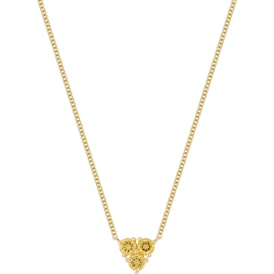 Bony Levy 14k Gold Pendant Necklace In 14k Yellow Gold Citrine