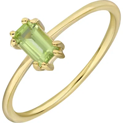 Bony Levy 14k Gold Peridot Ring In Green