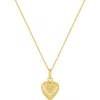 Bony Levy 14k Gold Petite Textured Heart Pendant Necklace In Gold