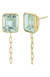 Bony Levy 14k Gold Prasiolite Earrings In Gold