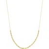 Bony Levy 14k Gold Pyramid Link Necklace In Gold