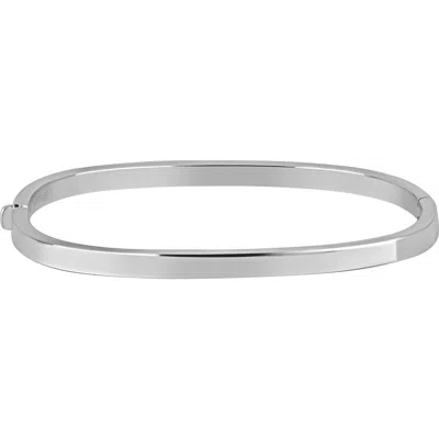 Bony Levy 14k Gold Rectangular Bracelet In Silver