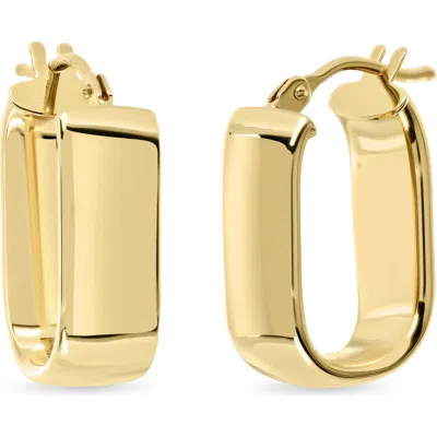 Bony Levy 14k Gold Rectangular Hoop Earrings In 14ky