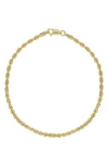 Bony Levy 14k Gold Diamond-cut Rope Chain Bracelet In Gold