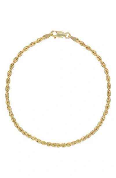 Bony Levy 14k Gold Rope Chain Bracelet