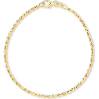 Bony Levy 14k Gold Rope Chain Bracelet