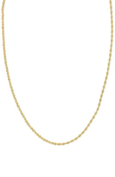 Bony Levy 14k Gold Rope Chain Necklace