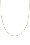 Bony Levy 14k Gold Rope Chain Necklace In Gold