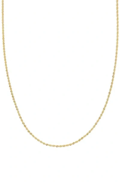 Bony Levy 14k Gold Rope Chain Necklace