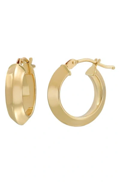 Bony Levy 14k Gold Sculpted Hoop Earrings In 14k Yellow Gold