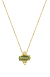 Bony Levy 14k Gold Semiprecious Stone Pendant Necklace In Gold